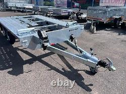 Car Transporter Trailer Twin Axle Jupiter 450cm x 200cm 14.8ft 6.6ft 2700kg