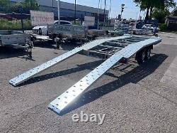 Car Transporter Trailer Twin Axle Jupiter 450cm x 200cm 14.8ft 6.6ft 2700kg