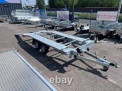 Car Transporter Trailer Twin Axle Jupiter 450cm x 200cm 14.8ft 6.6ft 2700kg