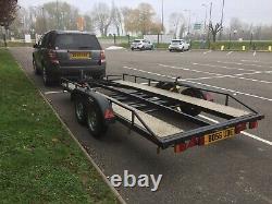 Car Transporter Trailer, Twin Axle. Runs Well Just Been To Italy And Back