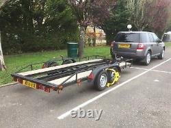 Car Transporter Trailer, Twin Axle. Runs Well Just Been To Italy And Back