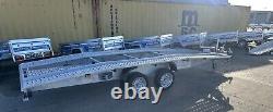 Car Transporter Trailer Twin axle 16,7ft x 2,1ft 3000kg Super light 5.1m x 2,1m