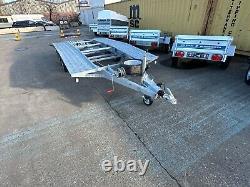 Car Transporter Trailer Twin axle 16,7ft x 2,1ft 3000kg Super light 5.1m x 2,1m