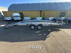 Car Transporter Trailer Twin axle 16,7ft x 2,1ft 3000kg Super light 5.1m x 2,1m