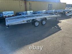 Car Transporter Trailer Twin axle 16,7ft x 2,1ft 3000kg Super light 5.1m x 2,1m