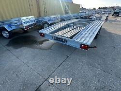 Car Transporter Trailer Twin axle 16,7ft x 2,1ft 3000kg Super light 5.1m x 2,1m