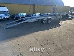 Car Transporter Trailer Twin axle 16,7ft x 2,1ft 3000kg Super light 5.1m x 2,1m