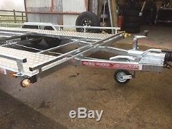 Car Transporter/flatbed/motorbike Bespoke Twin Axle Trailer Bed Size250 To 400cm