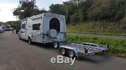 Car Transporter/flatbed/motorbike Bespoke Twin Axle Trailer Bed Size250 To 400cm