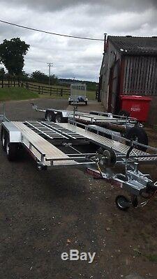 Car Transporter/flatbed/motorbike Bespoke Twin Axle Trailer Bed Size250 To 400cm