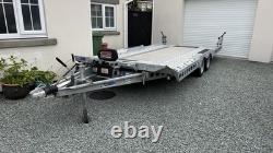 Car Transporter trailer twin axle used Ifor Williams CT 136