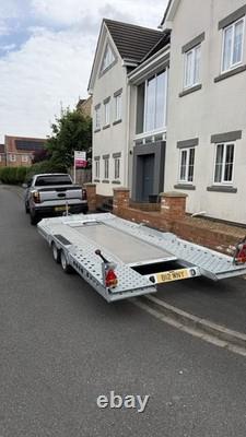 Car Transporter trailer twin axle used Ifor Williams CT 136