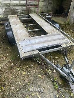 Car Vehicle Trailer 6ft By 12ft Twin Axle Braked