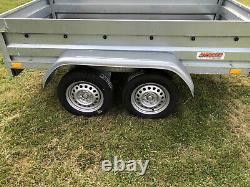 Car trailer Breaking Trailer 2022 quality trailer 8 ft by 4 ft Twin axle