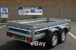 Car trailer Faro SOLIDUS twin axle 7'9x4'2 236cm x 125cm 750kg mulitipurpose