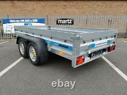 Car trailer Faro Solidus Max Twin Axle 3m x 1.5m Braked