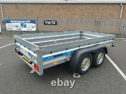 Car trailer Faro Solidus Max Twin Axle 3m x 1.5m Braked