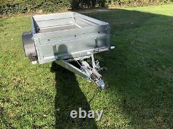 Car trailer extra sides 2021 quality trailer 8 ft by 4 ft twin axle