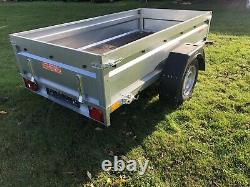 Car trailer extra sides 2021 quality trailer 8 ft by 4 ft twin axle