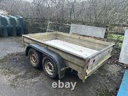 Car trailer twin axle