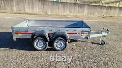 Car trailer twin axle 8'7 x 4'1 Faro TEMARED PRO 263cm x 125cm 750 kg