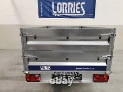 Car trailer twin axle 8'7 x 4'8 LORRIES 261 cm x 1440 cm 750 kg