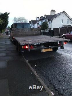 Car trailer twin axle, Flat Bed