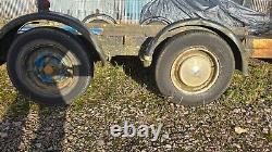 Car transporter trailer. Twin Axle braked