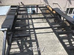 Car transporter trailer/twin axle