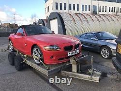 Car transporter trailer twin axle