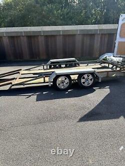 Car transporter trailer twin axle Unbraked