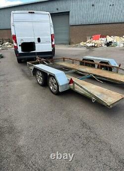 Car transporter trailer twin axle Unbraked