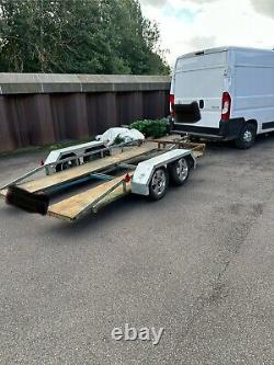 Car transporter trailer twin axle Unbraked