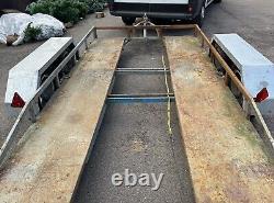 Car transporter trailer twin axle Unbraked