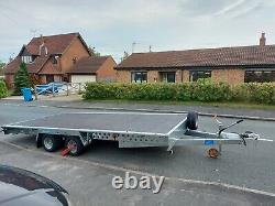 Car transporter trailer, twin axle for hire. Best in East Yorkshire 4 day hire