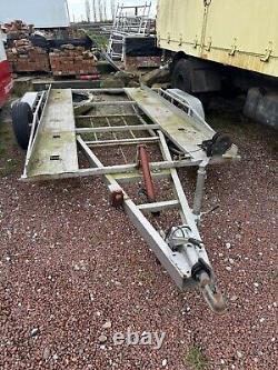 Car transporter trailer twin axle used