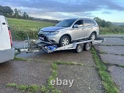 Car transporter trailer twin axle used