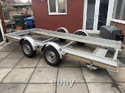 Car transporter trailer twin axle used