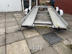 Car transporter trailer twin axle used