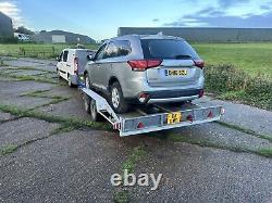 Car transporter trailer twin axle used