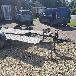 Car transporter trailer twin axle used