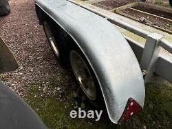 Car transporter trailer twin axle used