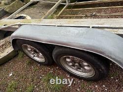 Car transporter trailer twin axle used