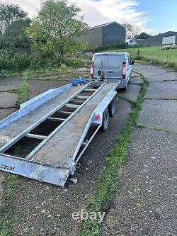 Car transporter trailer twin axle used