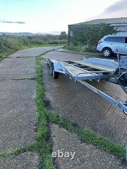 Car transporter trailer twin axle used