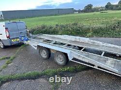 Car transporter trailer twin axle used