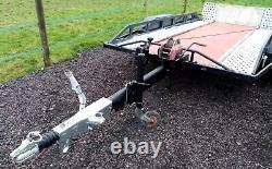 Car transporter trailer twin axle used repair