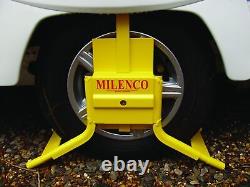 Caravan Milenco C13 Wheel Clamp Fits 13 Single Axle & 14 Twin Axles