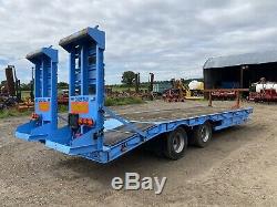 Cheiftain 25FT 19 Ton Low Loader Trailer/ Twin Axle Tractor Low Loader VGC +VAT