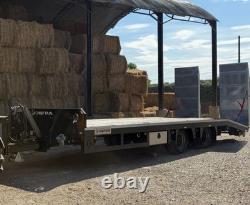 Chieftain Twin Axle 19ft Agri Spec Low Loader Hydraulic Ramps Fast Tow Trailer